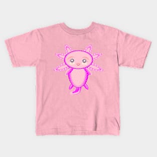 Aquarium Axolotl Salamander Kids T-Shirt